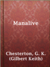 Imagen de portada para Manalive